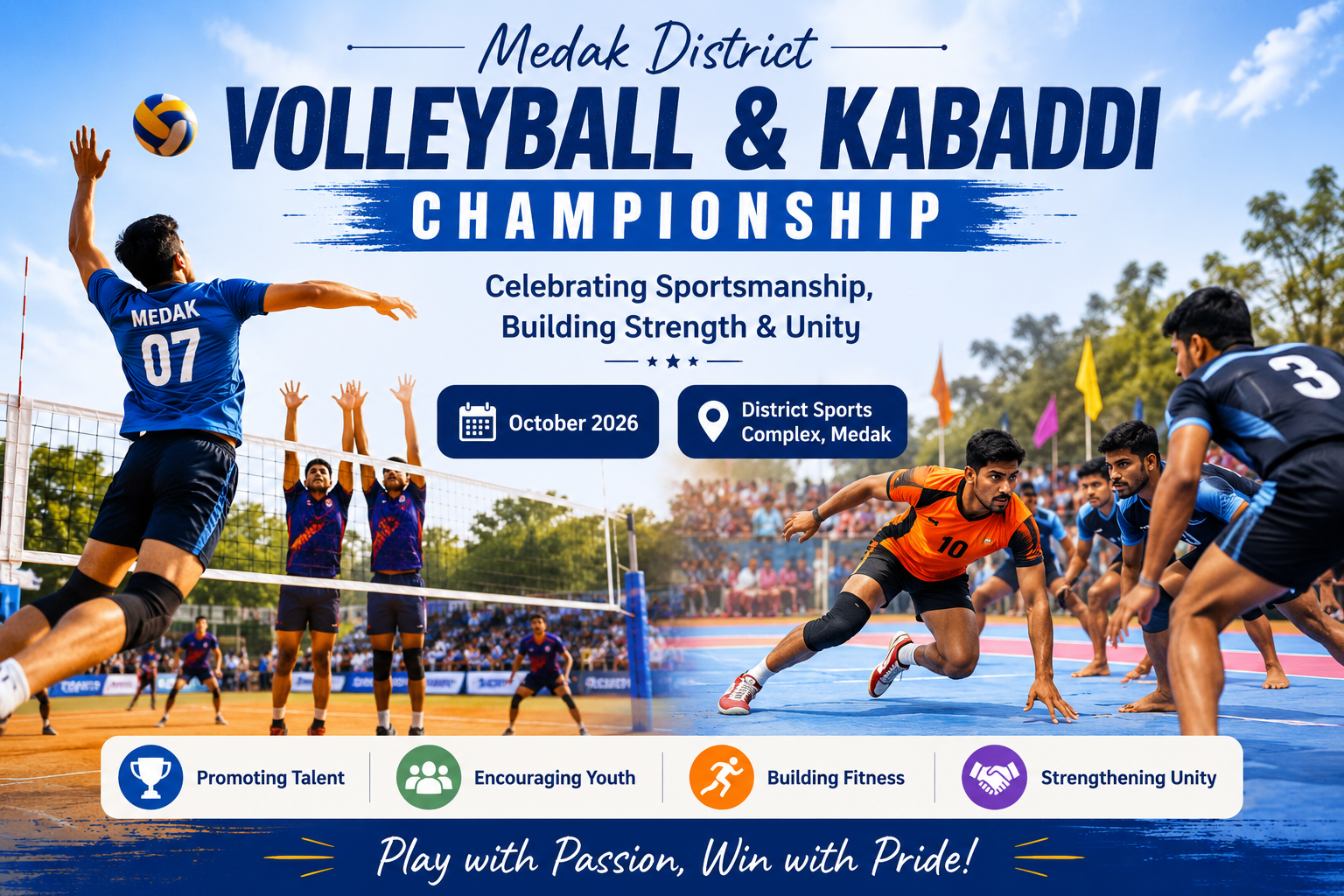 Volleyball and Kabaddi Championship