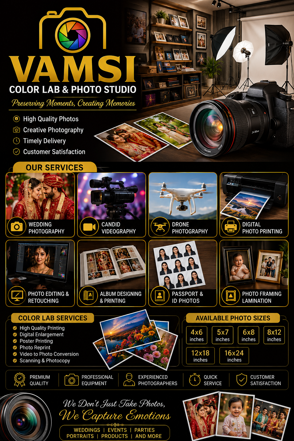 Vamsi Color Lab & Photo Studio