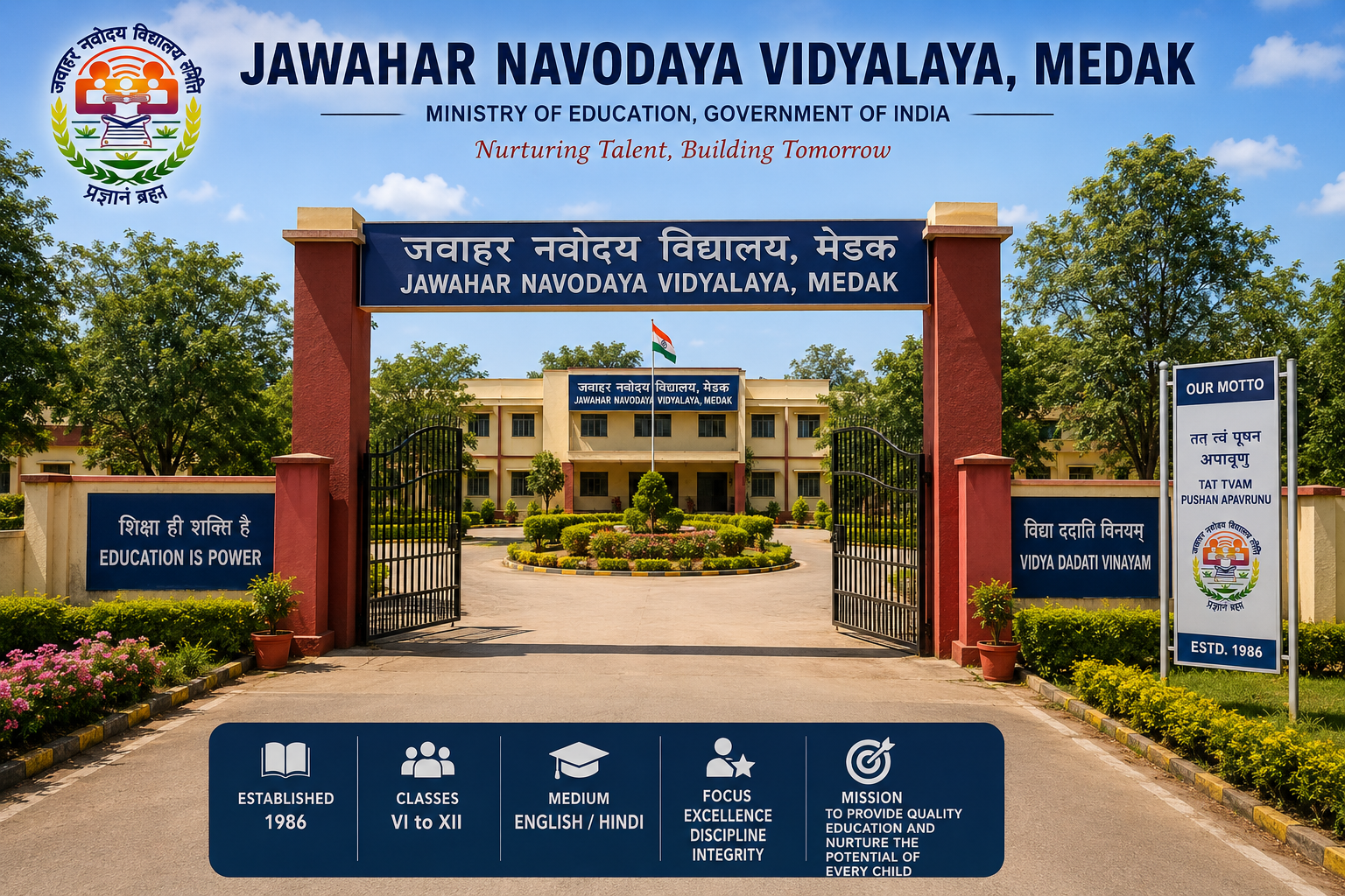 Jawahar Navodaya Vidyalaya Medak